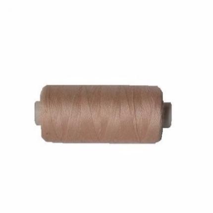 fil à coudre abricot, bobine de 490 m